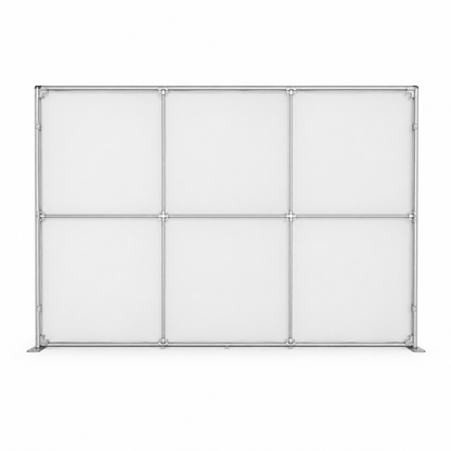 15ft x 8ft Tension Fabric Display Exhibition Backdrop - Straight
