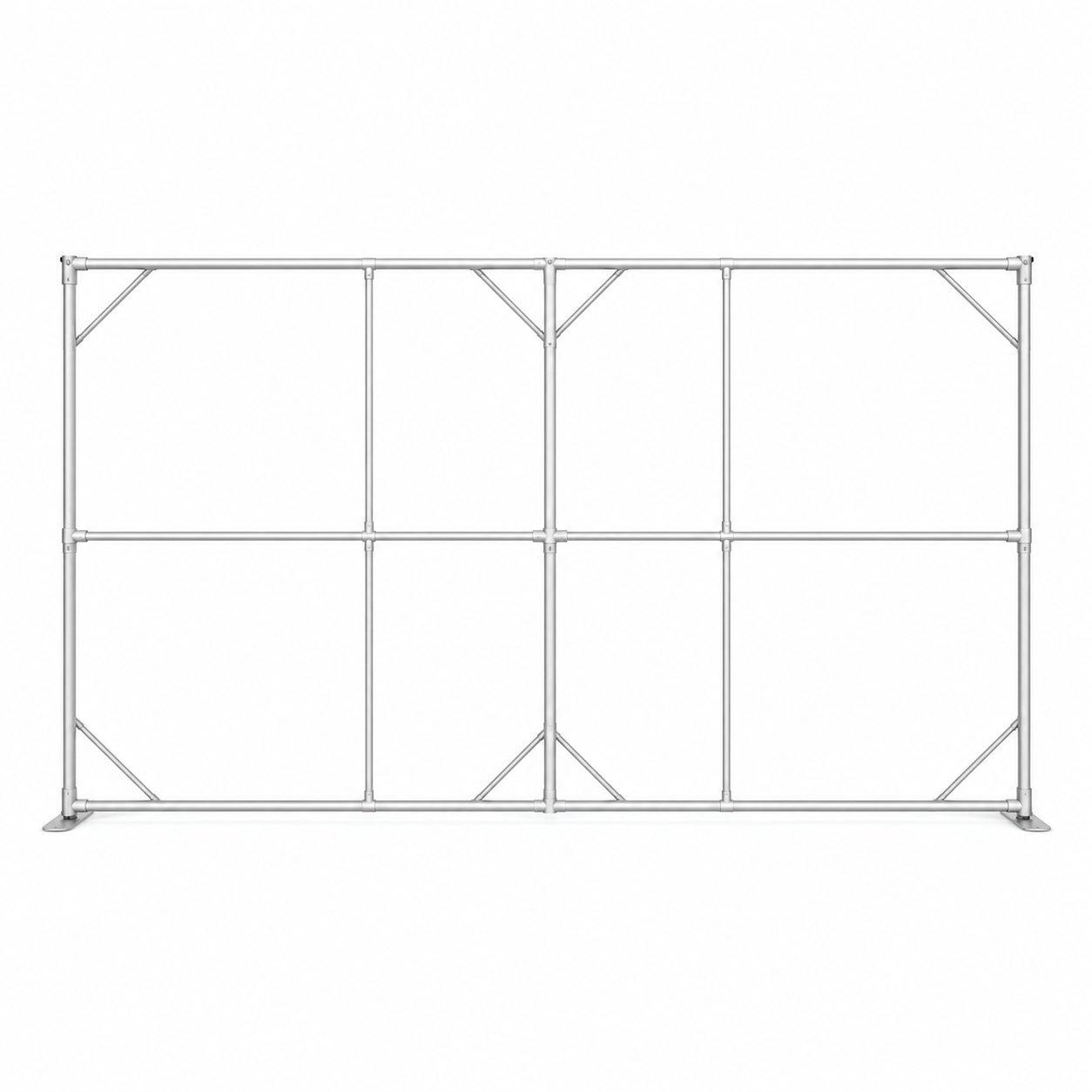 20ft x 8ft Tension Fabric Display Exhibition Backdrop - Straight