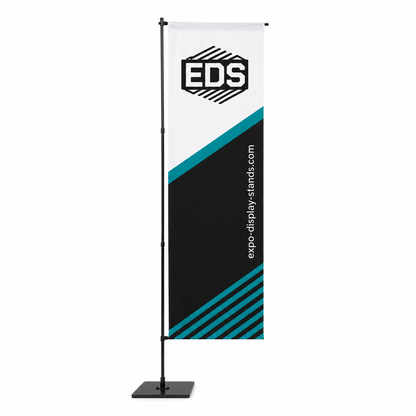 3.5m Rectangular Flag - Single Sided Printing