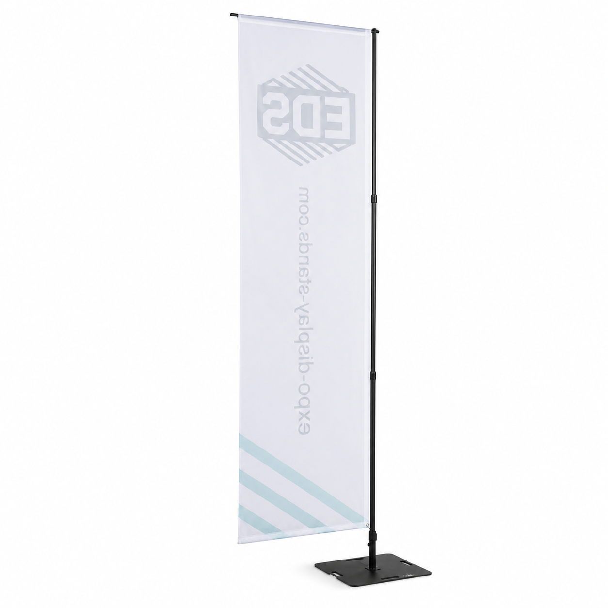 3.5m Rectangular Flag - Single Sided Printing