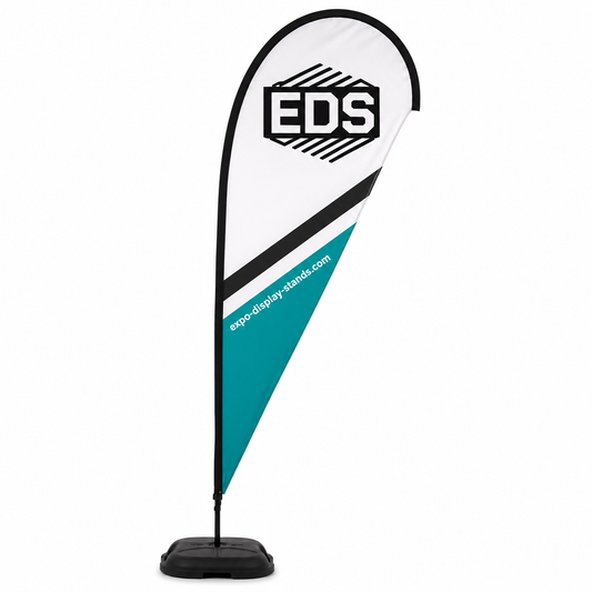 3.5m teardrop Flag - Double Sided Printing