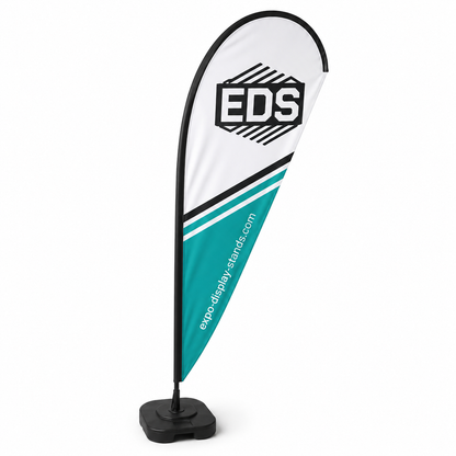 3.5m teardrop Flag - Single Sided Printing
