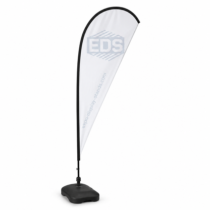 4m teardrop Flag - Single Sided Printing