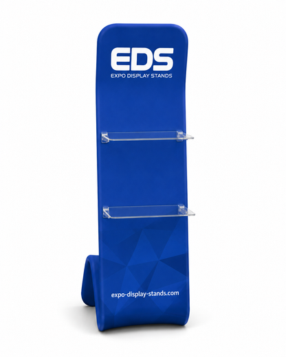 A4 Brochure Stand - 2 Shelves