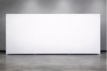 15ft x 8ft Tension Fabric Display Exhibition Backdrop - Straight