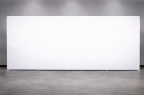 20ft x 8ft Tension Fabric Display Exhibition Backdrop - Straight